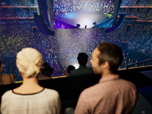 Bridgestone Arena - Section Suite Club 65 Seat View