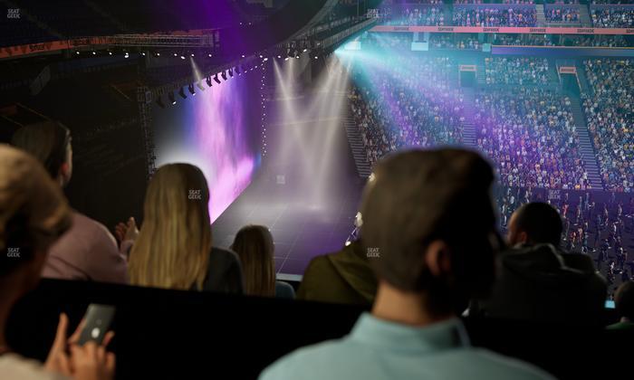 Bridgestone Arena - Section Suite Club 66 Seat View