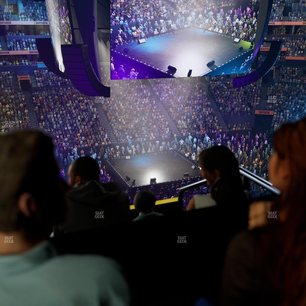 Bridgestone Arena - Section Suite Club 66 Seat View