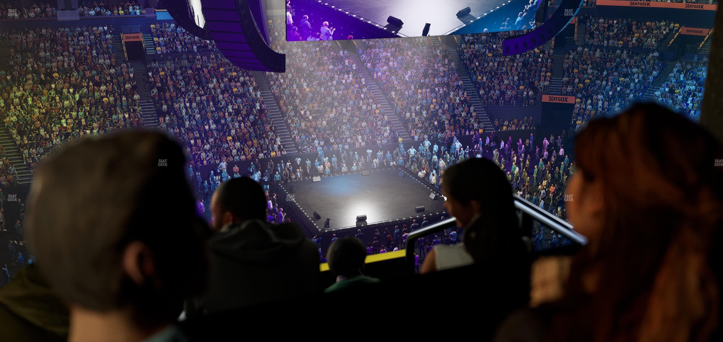 Bridgestone Arena - Section Suite Club 66 Seat View