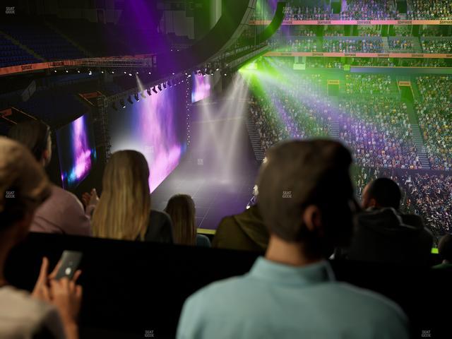 Bridgestone Arena - Section Suite Club 66 Seat View