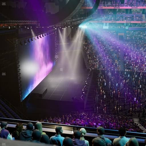 Bridgestone Arena - Section Suite Club 66 Seat View