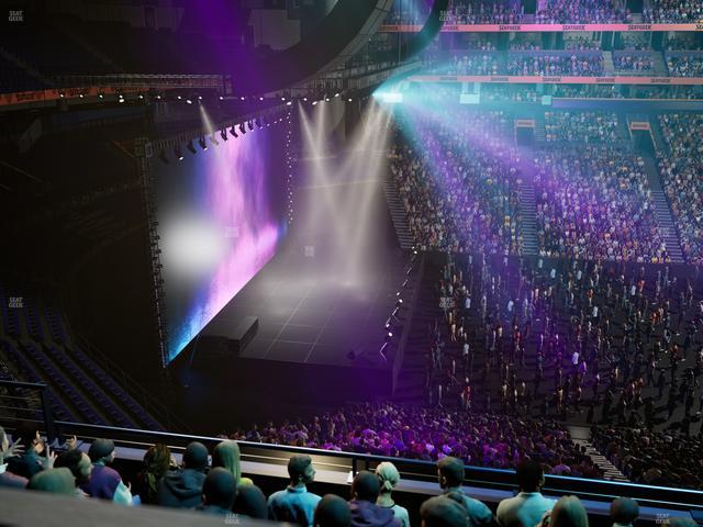 Bridgestone Arena - Section Suite Club 66 Seat View