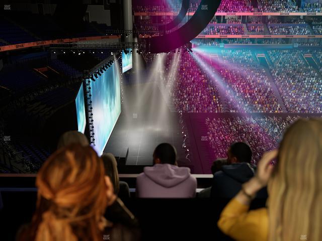 Bridgestone Arena - Section Suite Club 67 Seat View Bridgestone Arena - Section Suite Club 67 Seat View