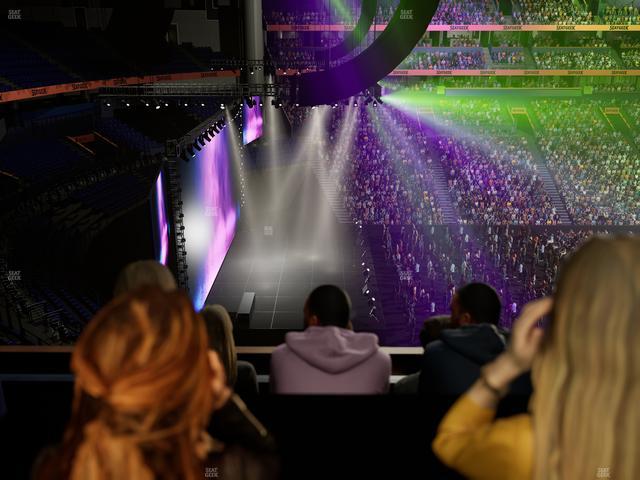 Bridgestone Arena - Section Suite Club 67 Seat View