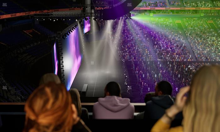 Bridgestone Arena - Section Suite Club 67 Seat View