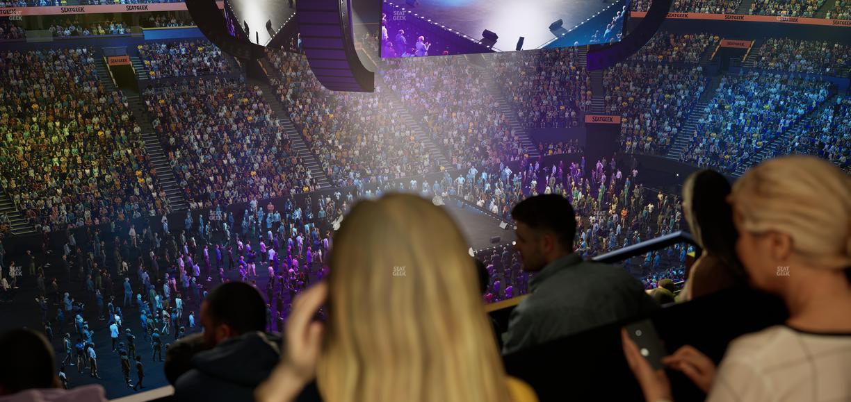 Bridgestone Arena - Section Suite Club 67 Seat View