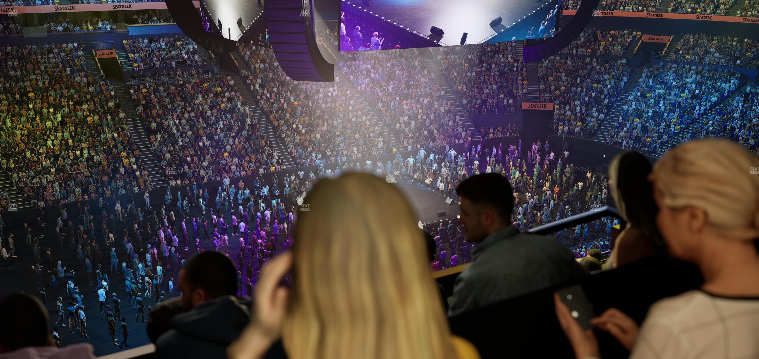 Bridgestone Arena - Section Suite Club 67 Seat View