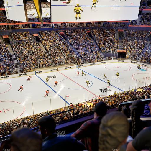 Bridgestone Arena - Section Suite Club 67 Seat View