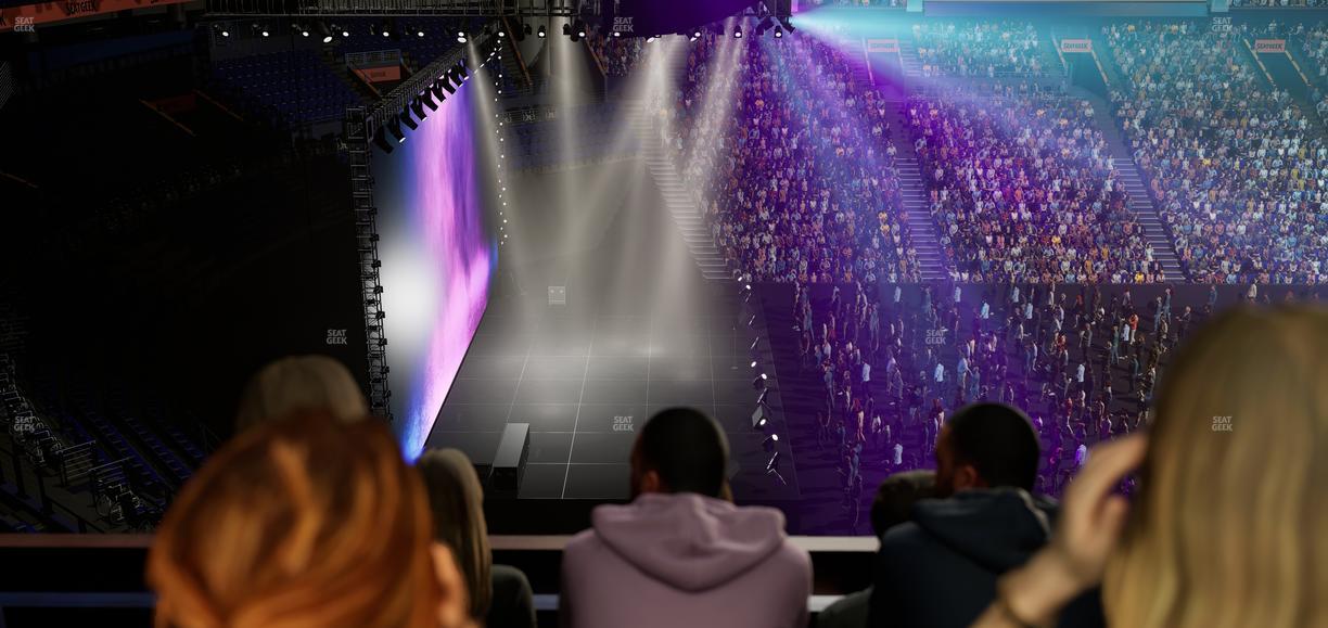 Bridgestone Arena - Section Suite Club 67 Seat View