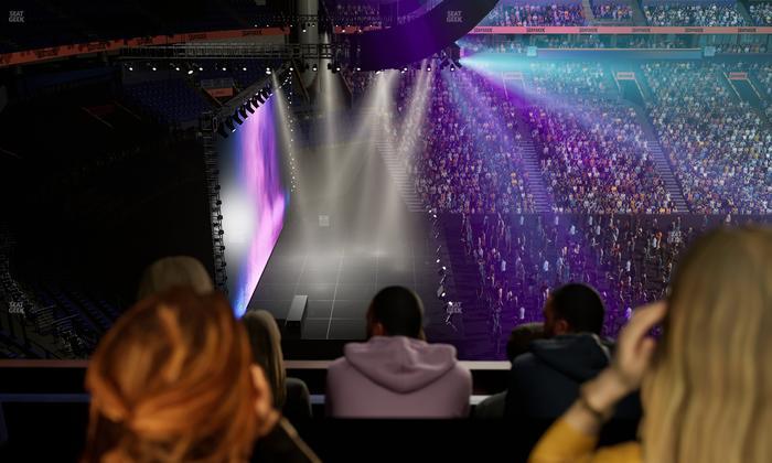 Bridgestone Arena - Section Suite Club 67 Seat View