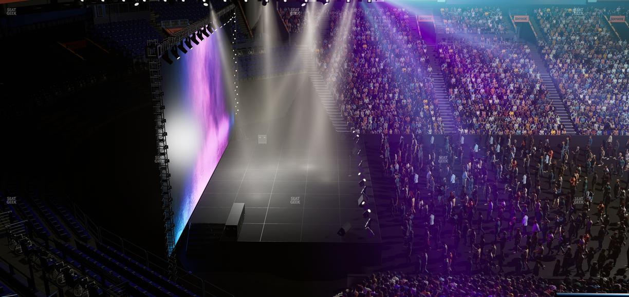 Bridgestone Arena - Section Suite Club 67 Seat View