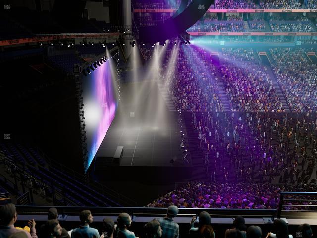 Bridgestone Arena - Section Suite Club 67 Seat View