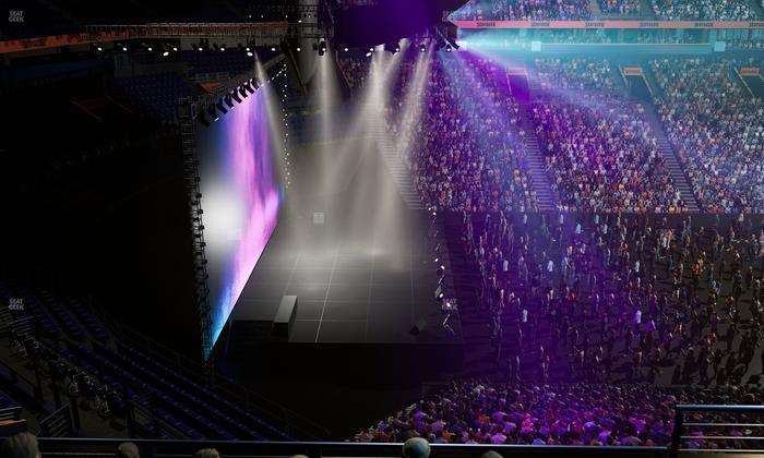 Bridgestone Arena - Section Suite Club 67 Seat View