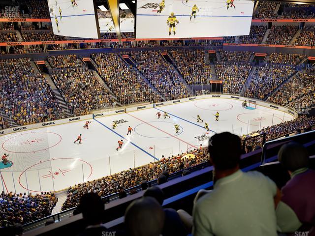 Bridgestone Arena - Section Suite Club 68 Seat View