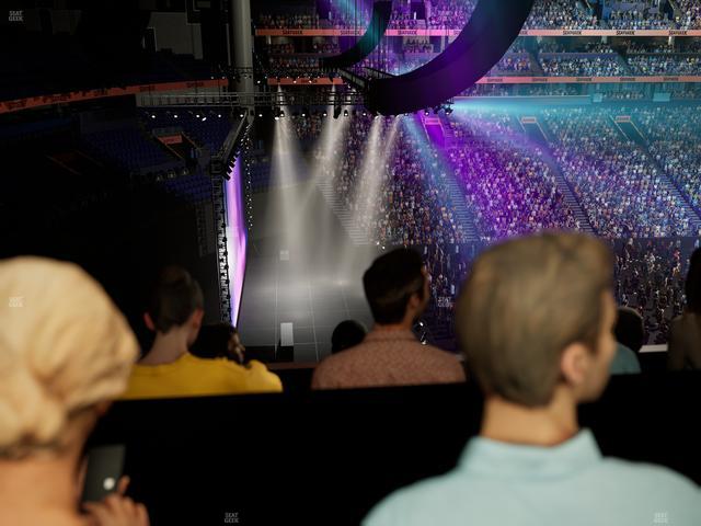 Bridgestone Arena - Section Suite Club 68 Seat View