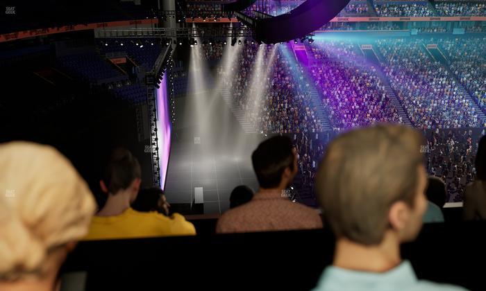Bridgestone Arena - Section Suite Club 68 Seat View