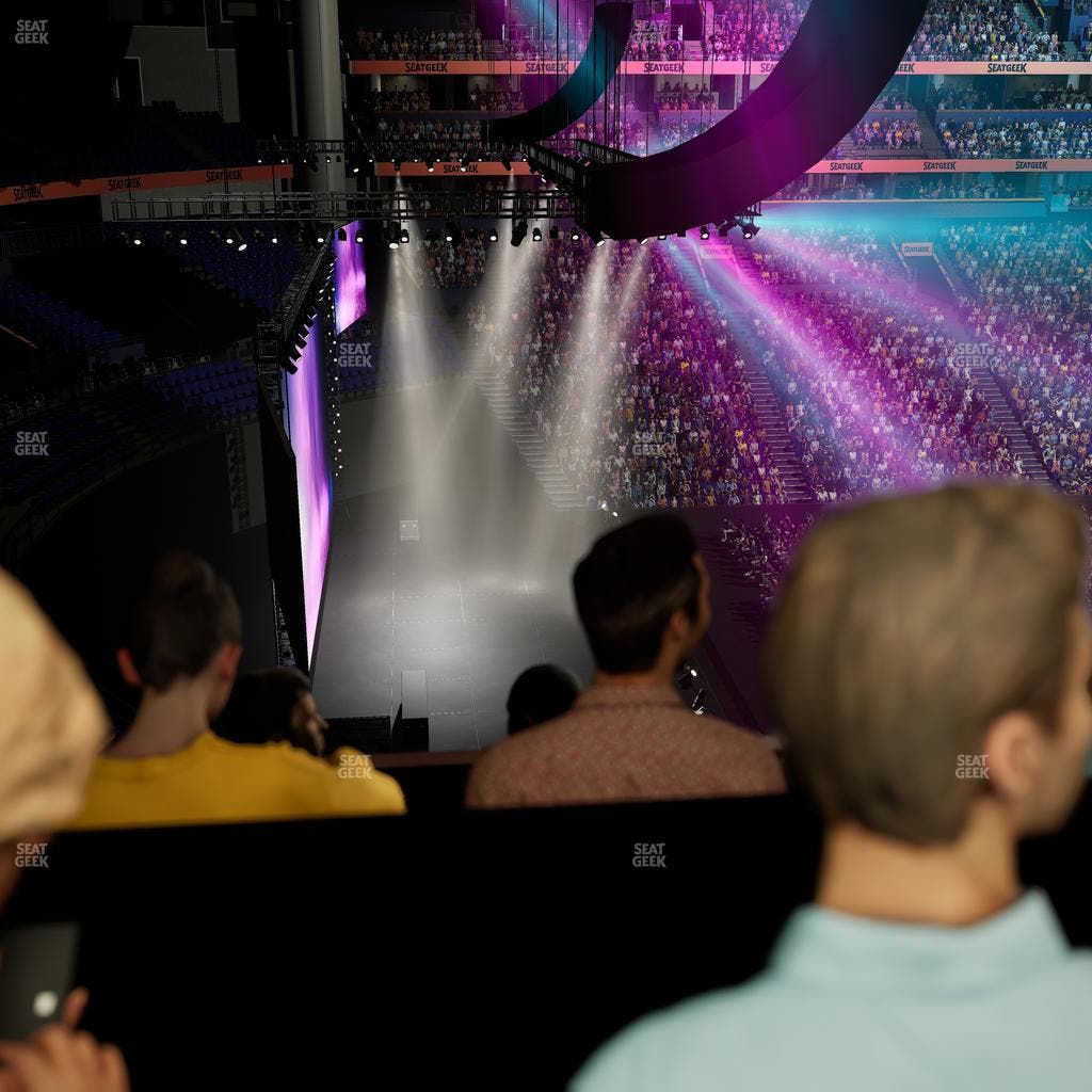 Bridgestone Arena - Section Suite Club 68 Seat View