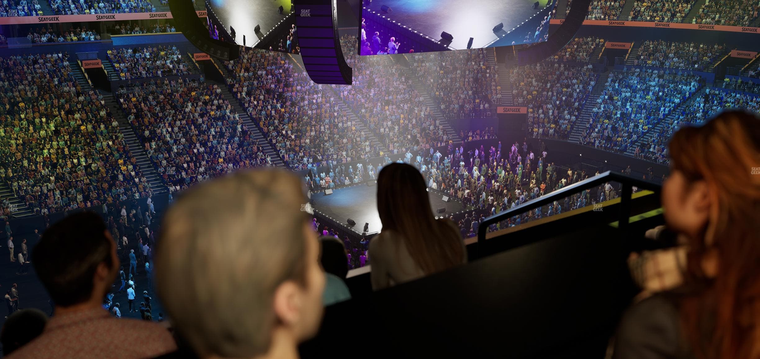 Bridgestone Arena - Section Suite Club 68 Seat View