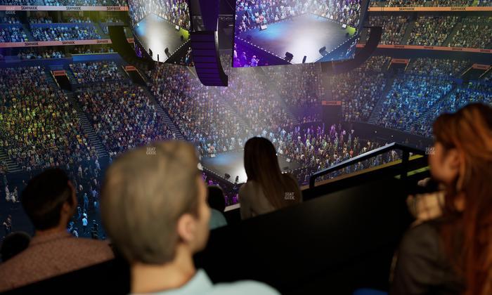 Bridgestone Arena - Section Suite Club 68 Seat View