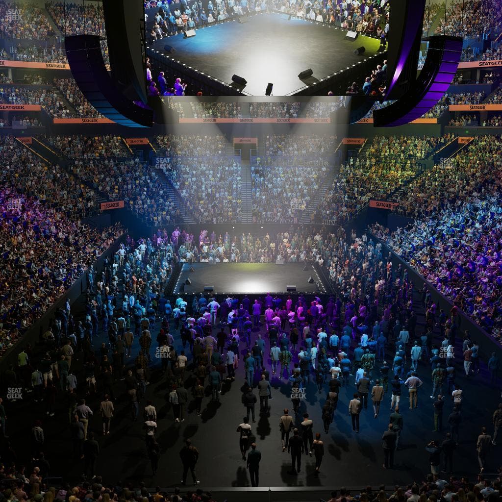 Bridgestone Arena - Section Table 1 Seat View