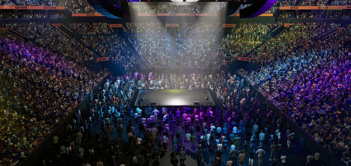 Bridgestone Arena - Section Table 1 Seat View