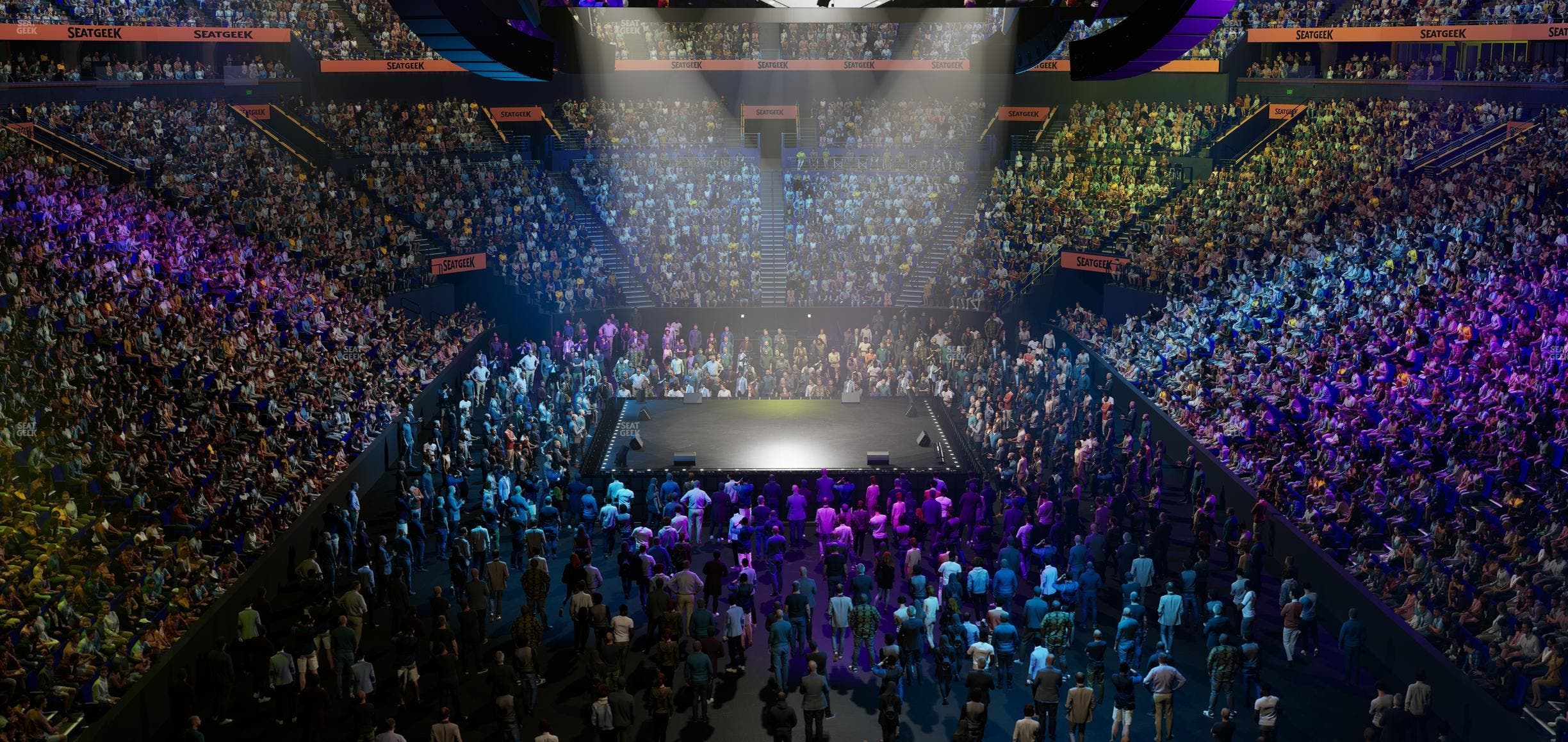 Bridgestone Arena - Section Table 1 Seat View