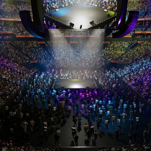 Bridgestone Arena - Section Table 1 Seat View