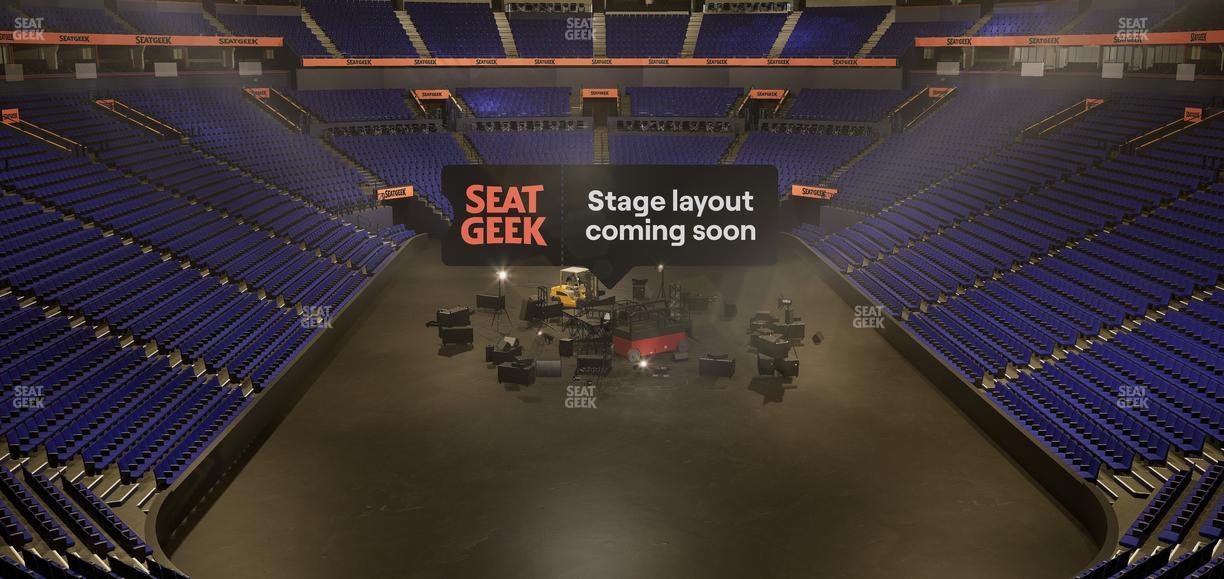 Bridgestone Arena - Section Table 1 Seat View