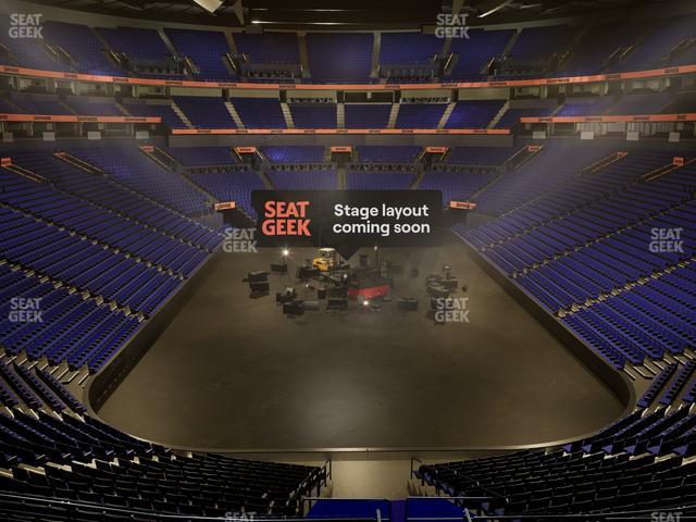 Bridgestone Arena - Section Table 1 Seat View