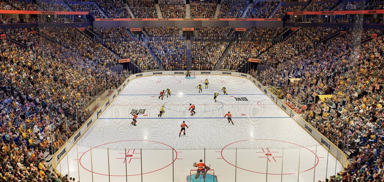 Bridgestone Arena - Section Table 1 Seat View