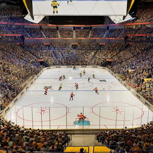 Bridgestone Arena - Section Table 1 Seat View