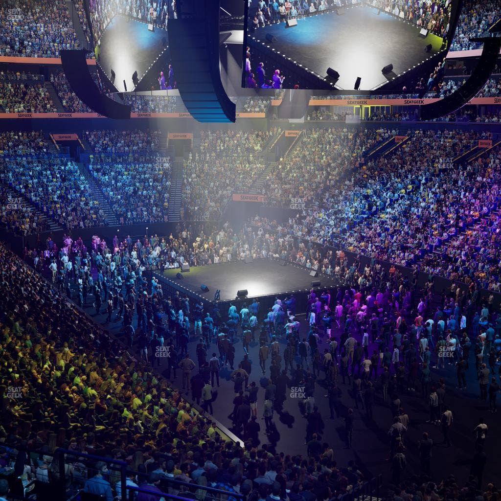 Bridgestone Arena - Section Table 10 Seat View