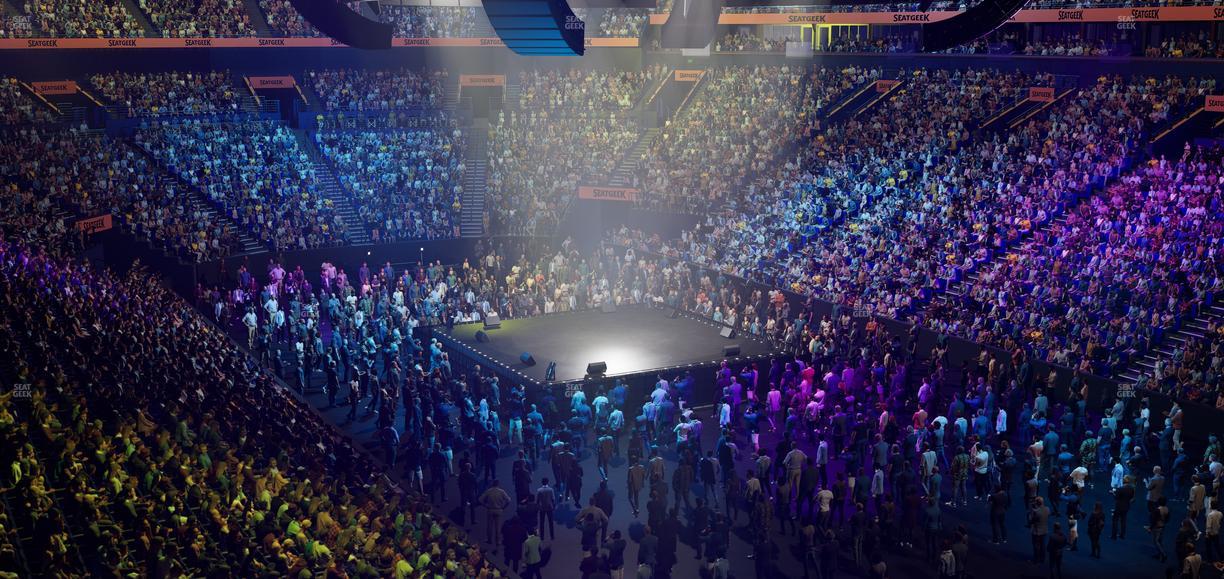 Bridgestone Arena - Section Table 10 Seat View