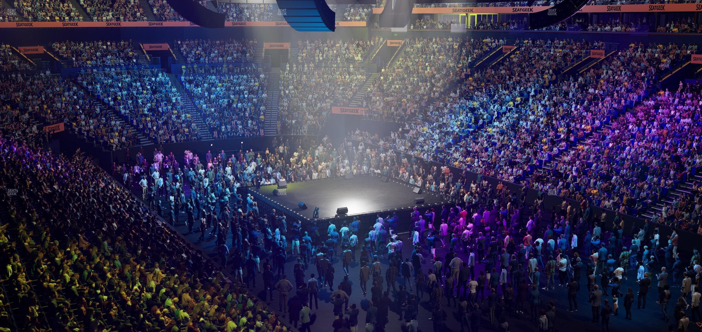 Bridgestone Arena - Section Table 10 Seat View