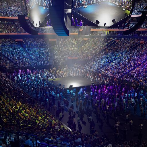 Bridgestone Arena - Section Table 10 Seat View