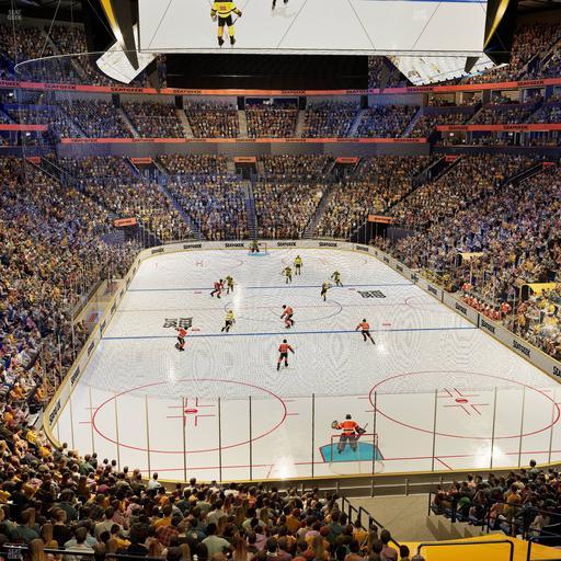Bridgestone Arena - Section Table 3 Seat View