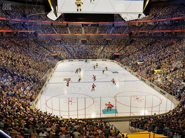 Bridgestone Arena - Section Table 3 Seat View