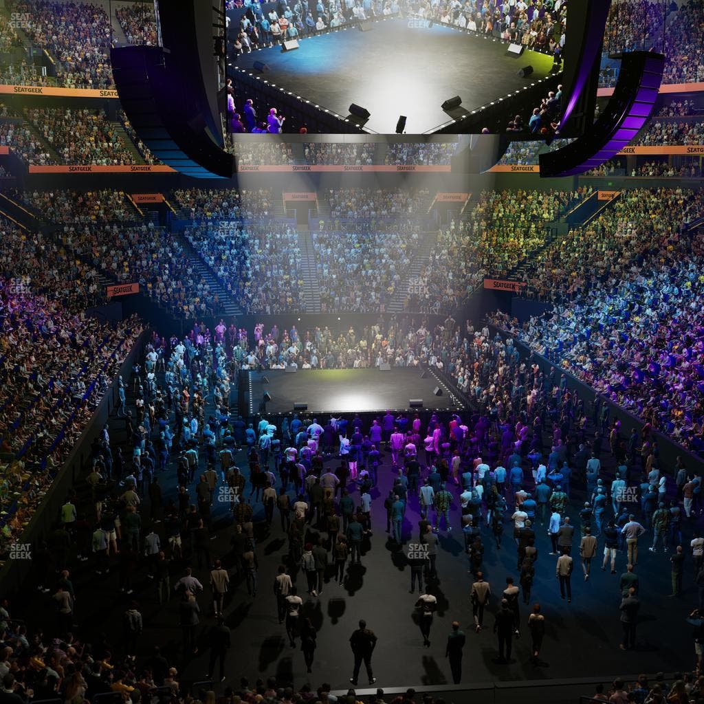 Bridgestone Arena - Section Table 3 Seat View