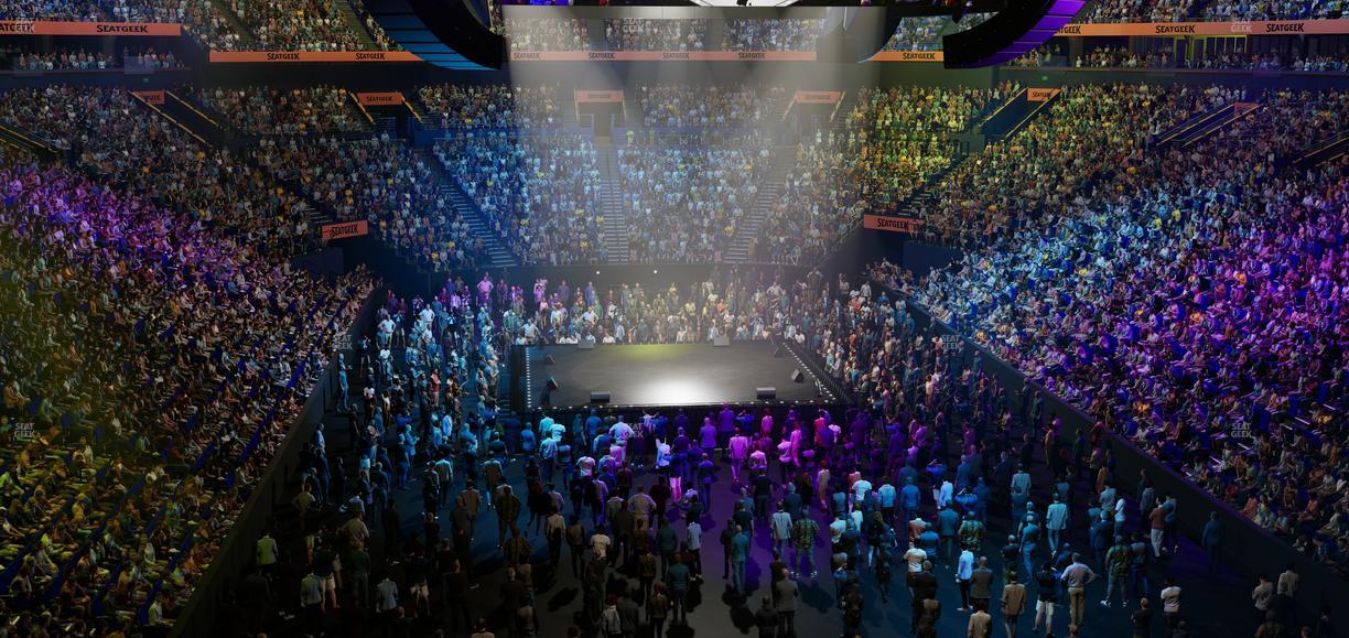 Bridgestone Arena - Section Table 3 Seat View