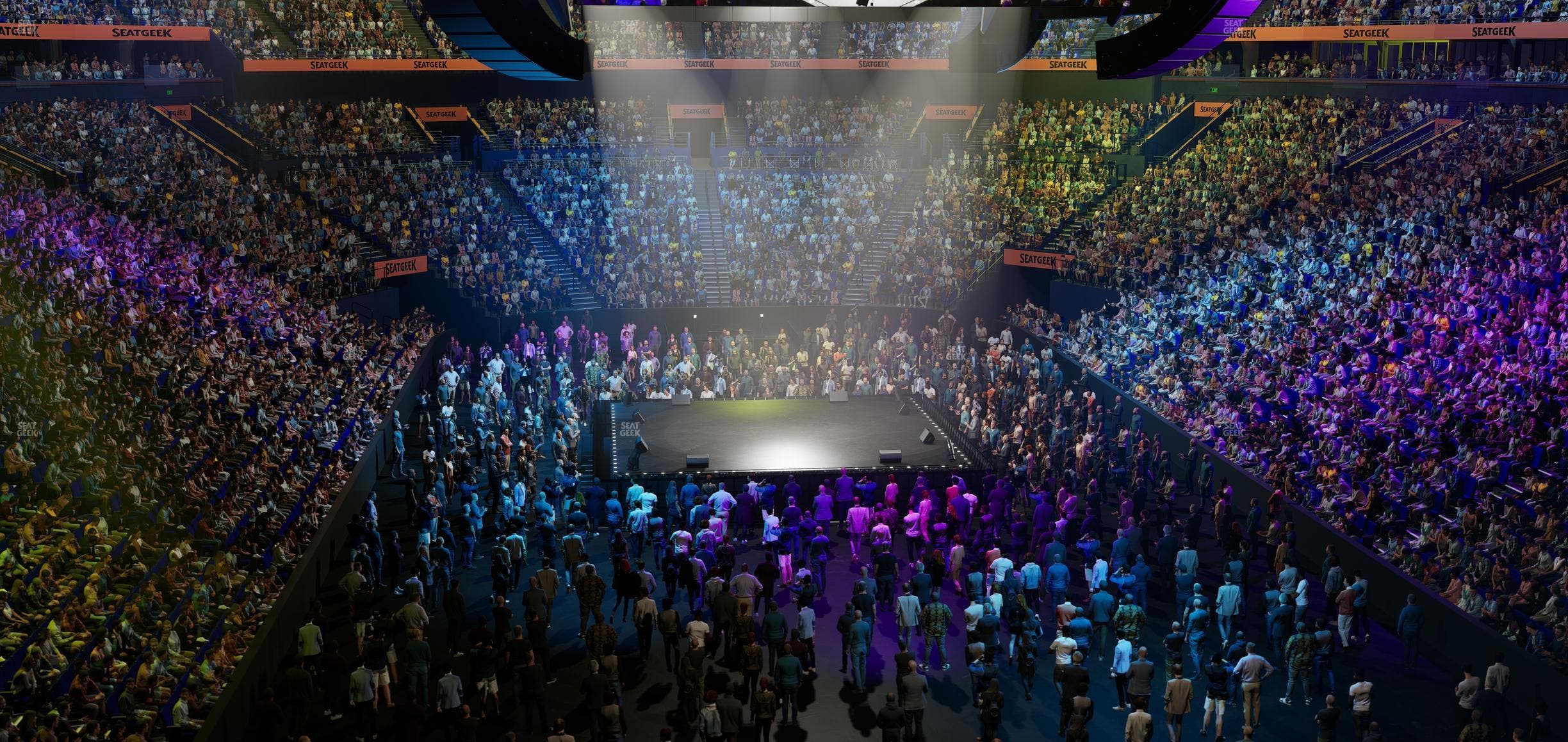 Bridgestone Arena - Section Table 3 Seat View