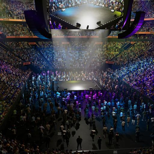 Bridgestone Arena - Section Table 3 Seat View