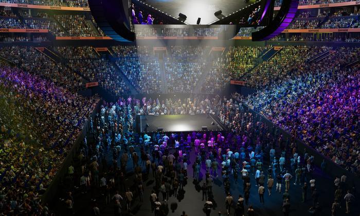 Bridgestone Arena - Section Table 3 Seat View