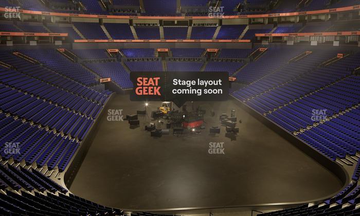 Bridgestone Arena - Section Table 3 Seat View