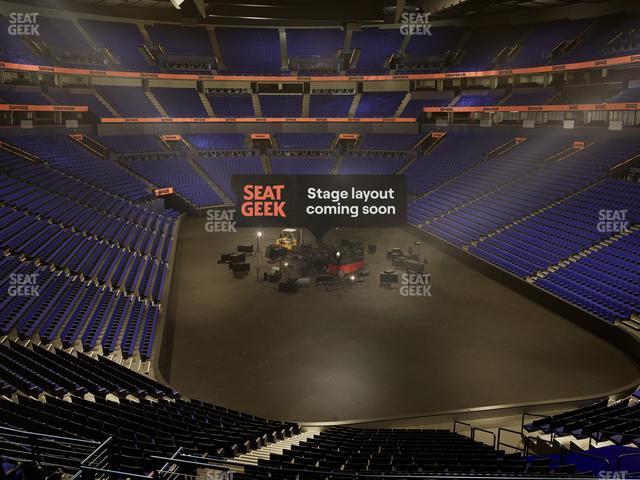 Bridgestone Arena - Section Table 4 Seat View