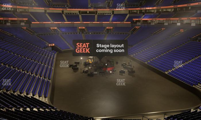 Bridgestone Arena - Section Table 4 Seat View