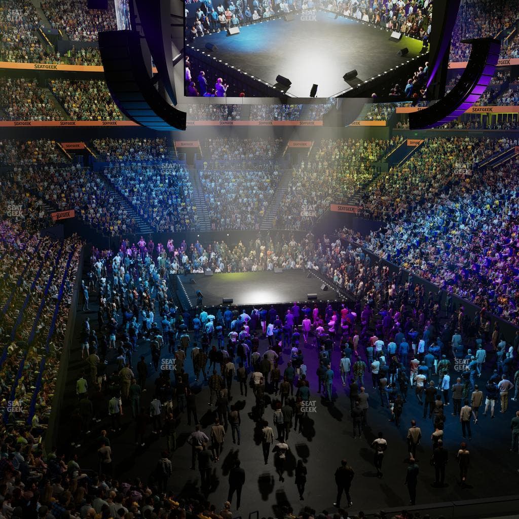 Bridgestone Arena - Section Table 4 Seat View