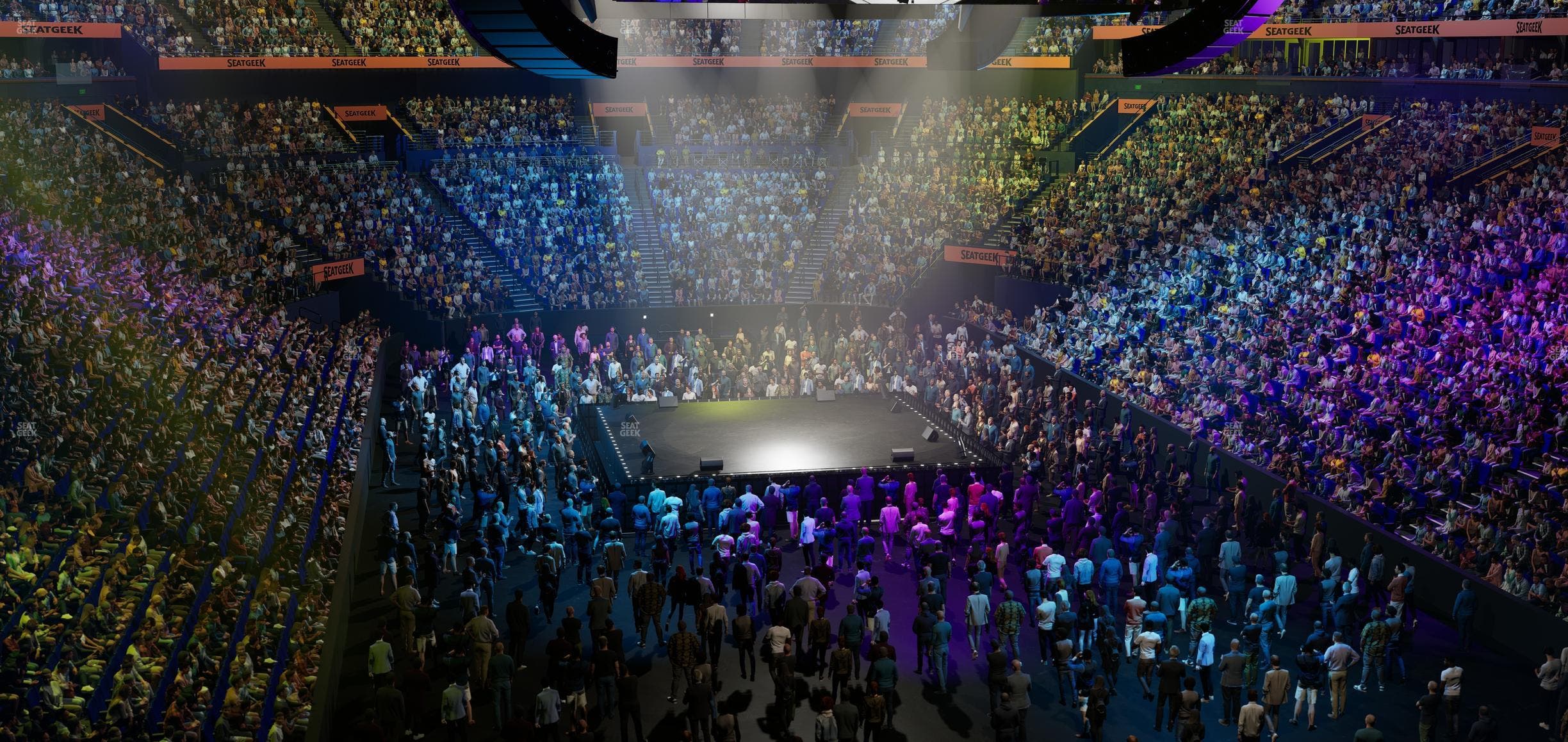 Bridgestone Arena - Section Table 4 Seat View