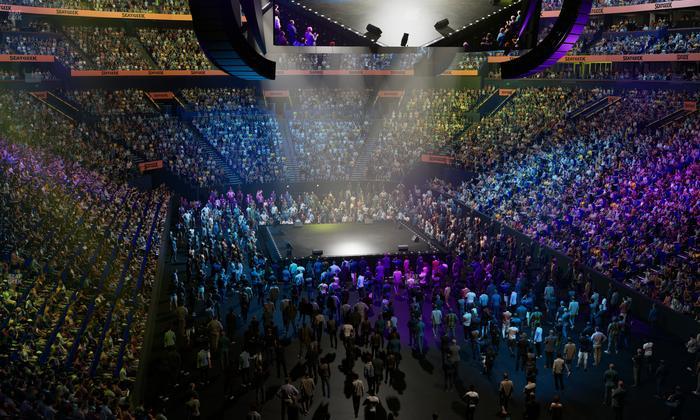 Bridgestone Arena - Section Table 4 Seat View