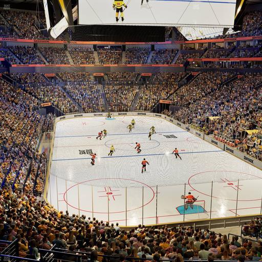 Bridgestone Arena - Section Table 4 Seat View